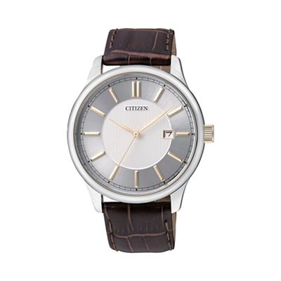 Men's silver strap watch bi1054-04a